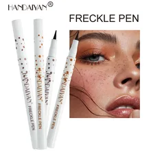 

Waterproof Face Freckle Pen Natural Long Lasting Light Brown/Chestnut Eyeliner Dot Spot Pen Makeup Cosmetic Not Easy To Fade