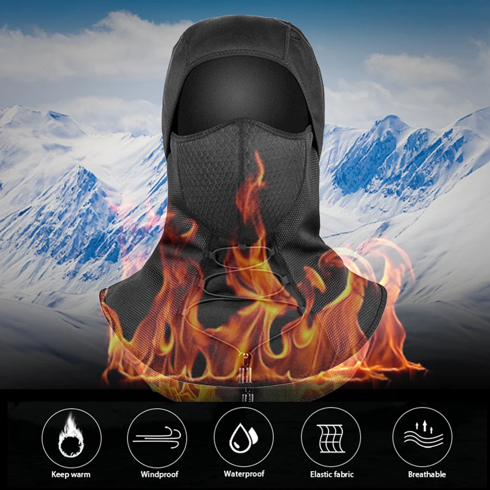 

Outdoor Hood Riding biker Ski Mask Cotton Mesh Fabrics With Filter Balaclava Windproof Motorcycle Full Face Mask face shield