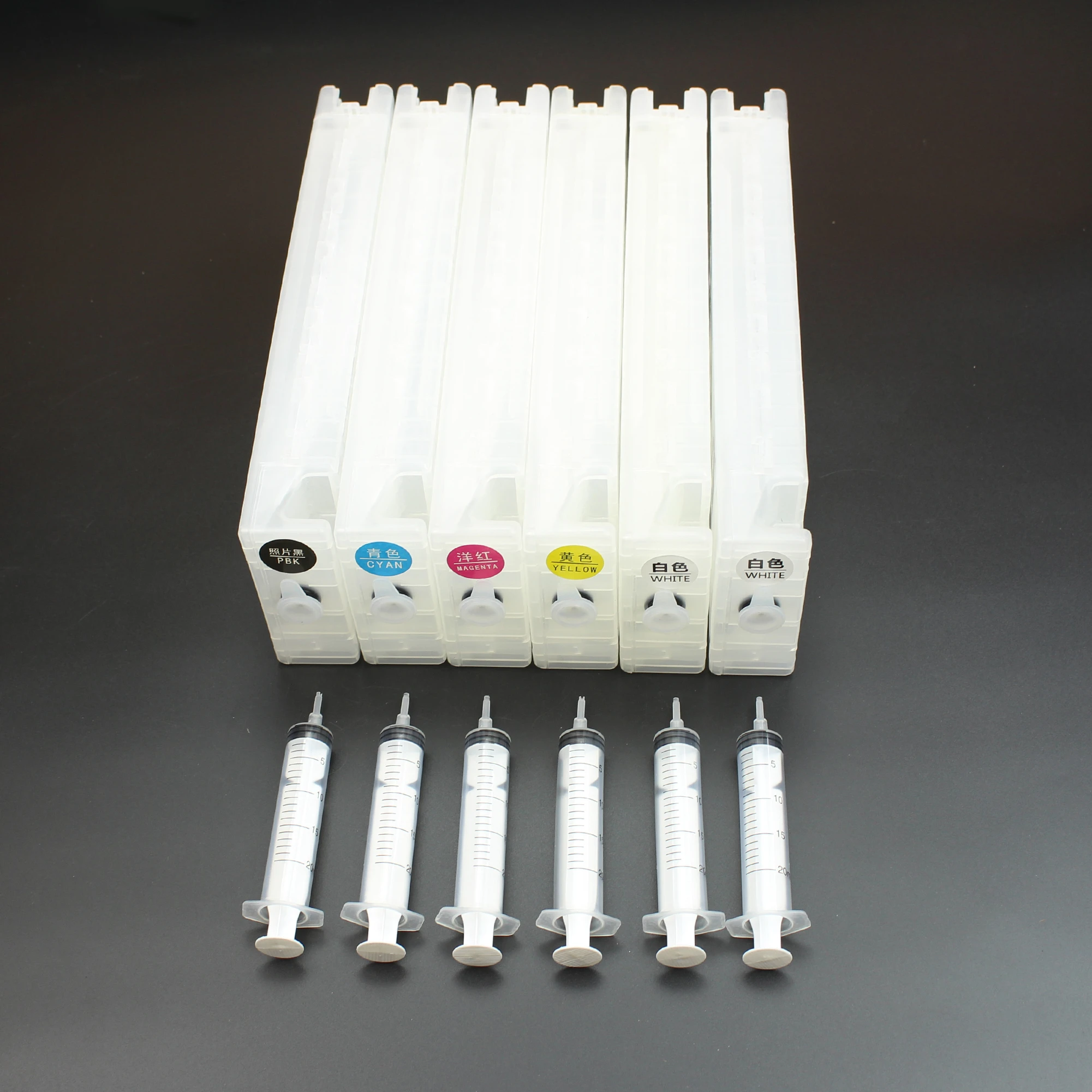 6colors/set T7251t725a Refillable Ink Cartridge With Chip For Epson