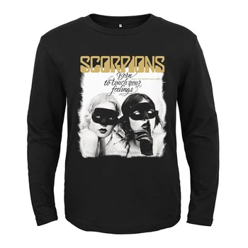 

Bloodhoof Scorpions heavy metal rock band NEW BLACK cotton men T-SHIRT Asian Size