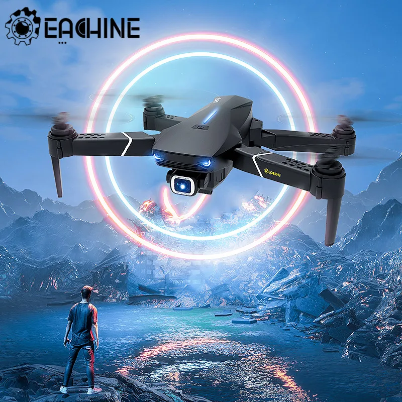 Eachine E520S FPV вертолет-Дрон RC Квадрокоптер 241 3g с 4K Профессиональная HD камера 5G WIFI GPS