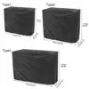 Outdoor Garden Yard Grill Dust Cover Protector Waterproof Barbecue Cover Anti Dust Rain Cover For Bbq Accessories Black 1