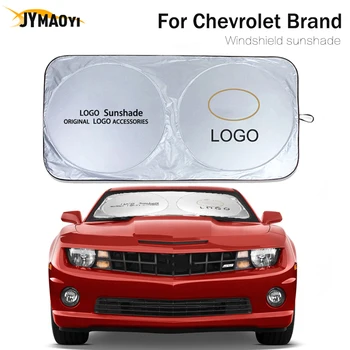 

For Cheverolet emblem windshield sun shade car window shades driving sun visor cover protector for Cheverolet Corvette HHR 2020