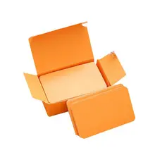 100 карты памяти пустые DIY граффити слова карты чистая маленькая Памятка pad блоки Памятка Примечание пустые карты(orange