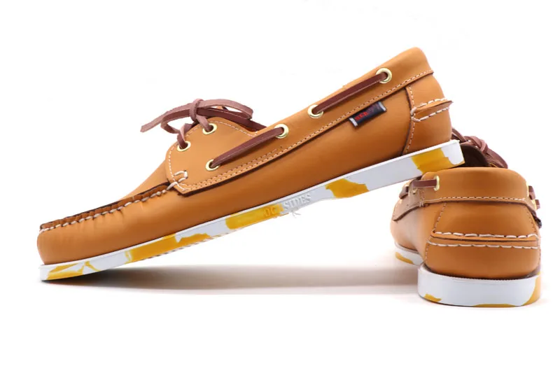 New Genuine Leather Men Casual Shoes 