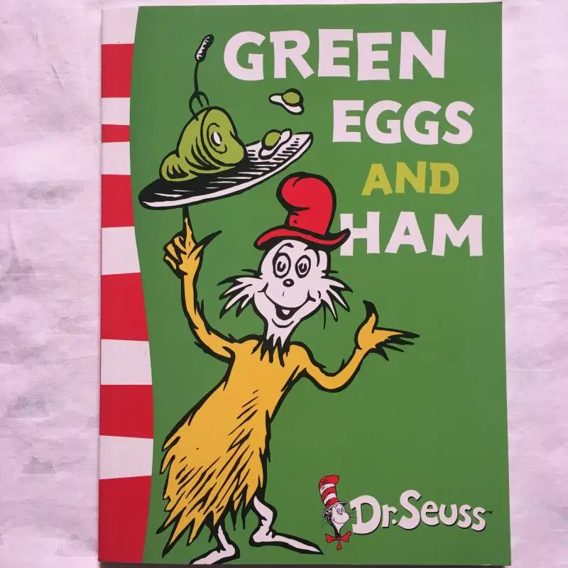 

Green Eggs And Ham Dr.Seuss Interesting Story Parent Child Kids Early Education Picture English Book Christmas Birthday Gift