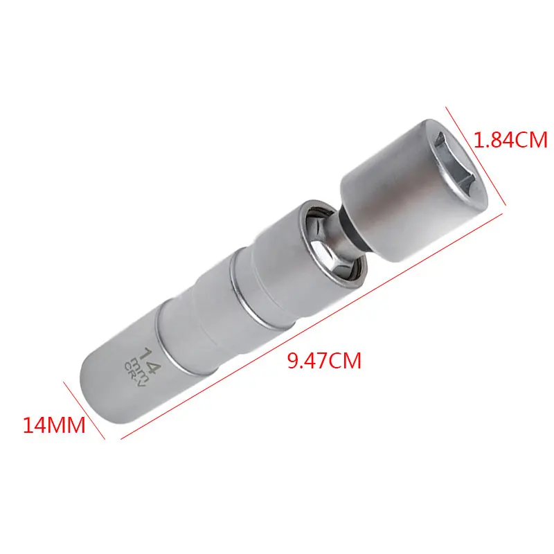 Vehemo 14 мм 3/8 привод оригинальные лазерные инструменты Свеча зажигания OEM: 6371 для Toyota Honda Nissan