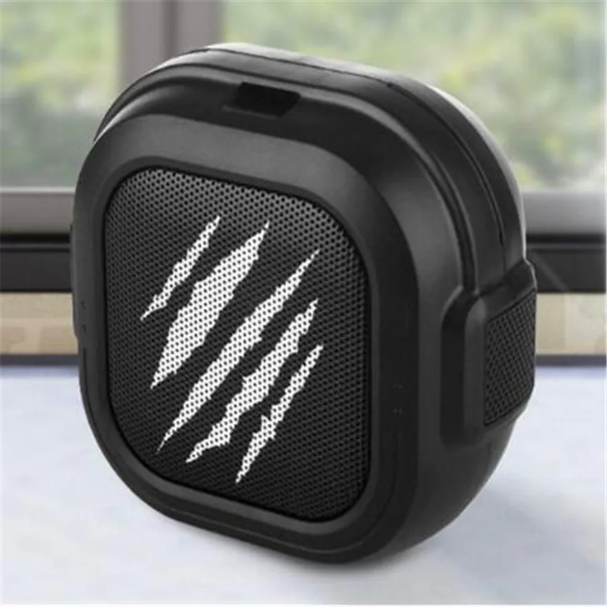 Черный Мини Hifi Динамик Bluetooth Колонка Саундбар портативный музыкальный центр Бумбокс Som Acoustics музыкальная Колонка НЧ-динамик звуковая коробка говорящая - Цвет: Черный