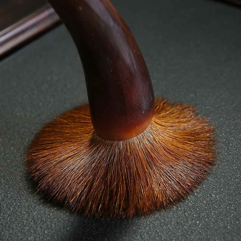 Стиль горшок ручка Ebony Ox рога венчик для чая керамическое чайное приспособление аксессуары настройки индивидуального персонажа специальное скидка