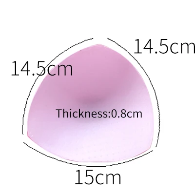2 шт., 1 пара, полезный бюстгальтер для груди, бикини, вкладыши для груди для женщин, вкладыши для купальника, губка, пенные вставки в бюстгальтер, чашечки для груди, лето - Цвет: 1pair