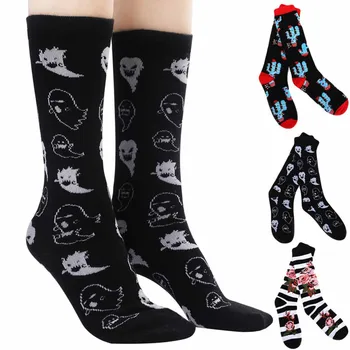 

Unisex Halloween Socks Vintage Cashmere Harajuku korean Fashionlong Sock Comfortable Casual Warm medium Socks