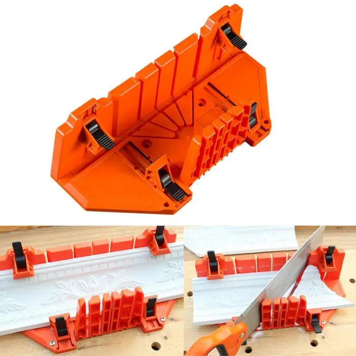 Wood Angle Cutting Saw 0/22.5/45/90 Degree Clamping Mitre Box Cabinet Case Woodworking Tool SDF-SHIP | Инструменты