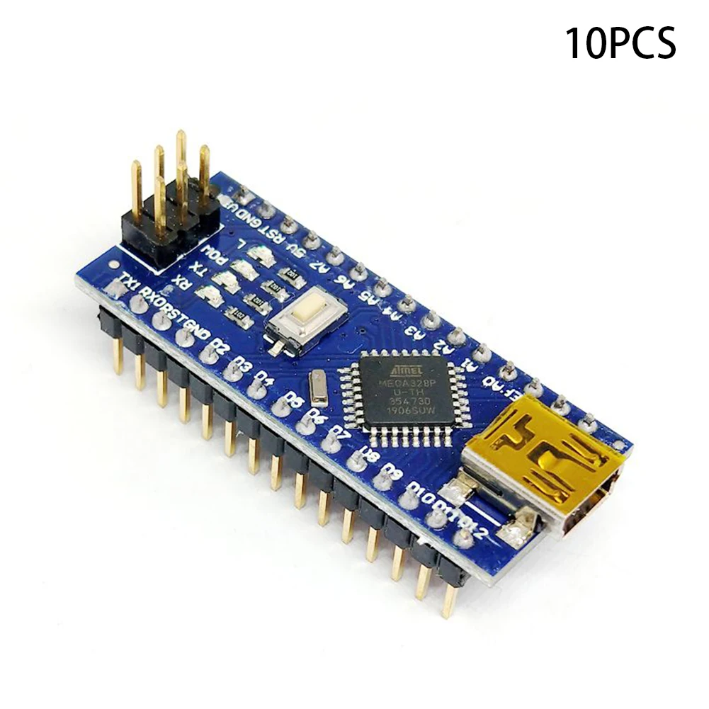 1 шт./5 шт./10 шт. Nano FT232RL V3.0 ATmega328P 5В 16м USB плата микроконтроллера|Аксессуары для