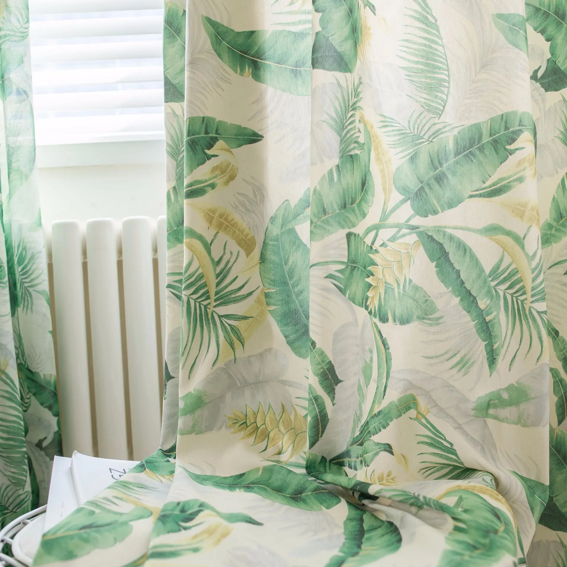 

Modern boutique simplicity curtains for Living Room Bedroom Selling Cotton Printing Curtain Window Screen Fabric