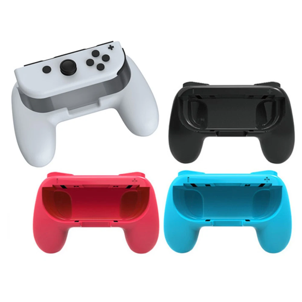 Left+Right Joycon Bracket Holder Handle Hand Grip Case for Nintendo Switch Oled NS Controller Gamepad HandGrip Stand Accessories |