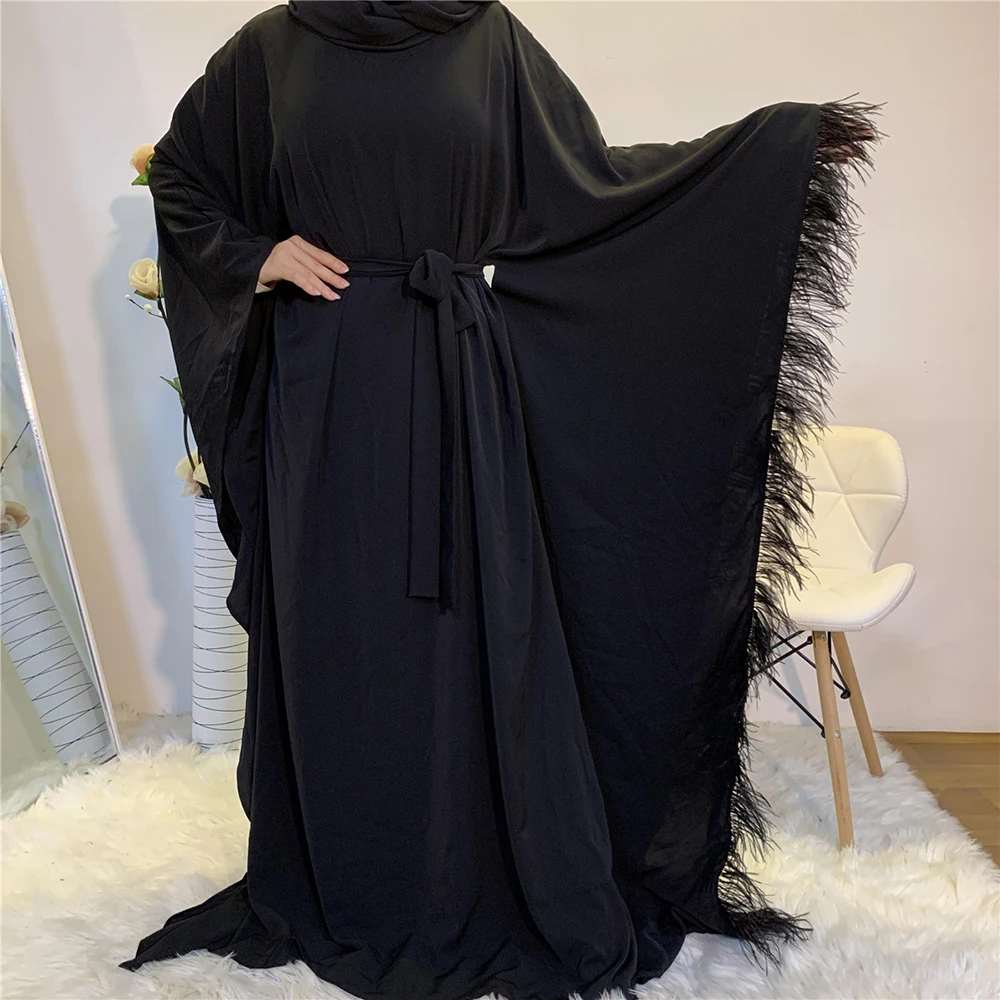 Robe Djellaba Femme Vestidos Kaftan Dubai Abaya Turkey Muslim Fashion Hijab Dress Islam Clothing Dresses Abayas For Women Caftan