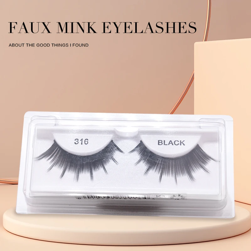 

3D Faux Mink Eyelashes Fluffy Hand Made Natural Extensions Lashes Makeup Sets Soft Fake Eye Lash Cosmetic Beauty Tool Wholesales