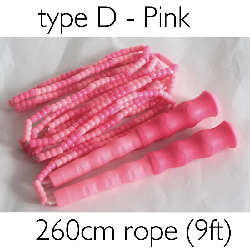 BEADS beaded Skills jump Skipping Rope basic beginner Soft Beading women men kids unsex home fit tool 3