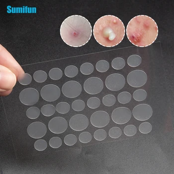 

2Sets/72Pcs Acne Remover Patch Anti-Acne Treatment Sticker Blackhead Remove Mask Facial Care Tool Extract Invisible Stickers
