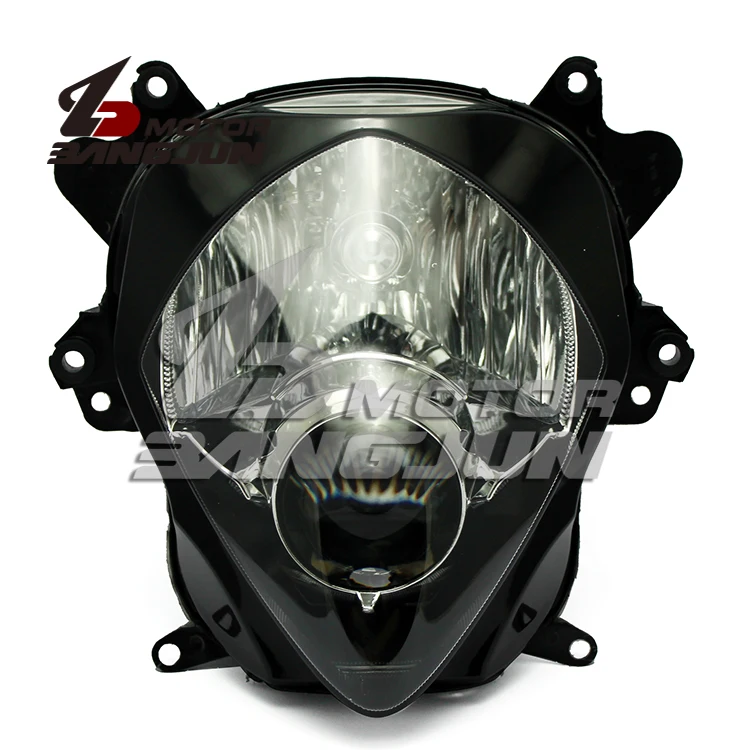 Мотоциклетные черные фары лампы в сборе для Suzuki GSXR1000 2007-2008 K7 K8
