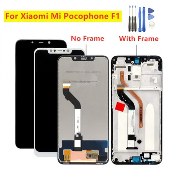 

6.18" NEW For Xiaomi Pocophone F1 LCD Display Touch Screen Digitizer Assembly for Xiaomi mi Poco F1 LCD Screen Replacement