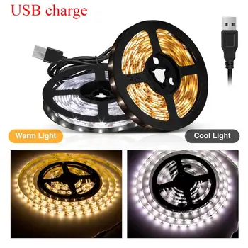 

LED Strip Lights Flexible LED Lamp Tape Ribbon Light Strip Desktop Screen BackLight USB Tape LED Strip 2835SMD LED Strip