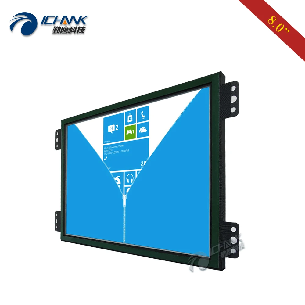 BNC HDMI  ݼ ̽  Ӻ ,  Ƿ  ÷ ZK080TN-LR2, 8 ġ , 1024x768 IPS ũ