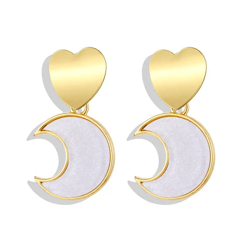 ZL0000678-2 Большой high-end геометрические серьги для женщин, Ретро стиль, в этническом стиле, ветер скраб уха ювелирных изделий - Окраска металла: ZL0000678-2