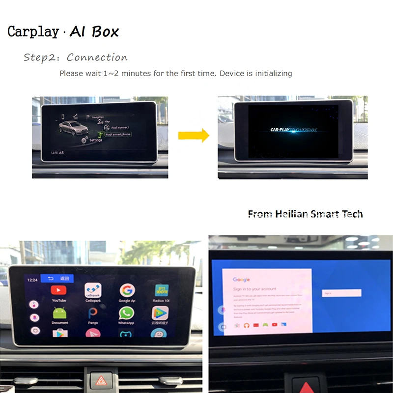 Universal 4K Wireless Carplay Adapter Dongle Car Touch Screen Mirror Link Car GPS Carplay Display Dongle For Netflix YouTube