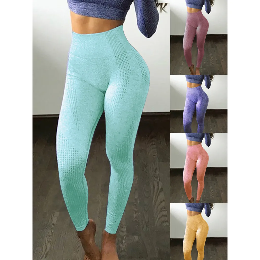 Mallas Mujer Deportivas для фитнеса, женские бесшовные жаккардовые штаны с высокой талией, быстросохнущие штаны для фитнеса, йоги, штаны Joga#15