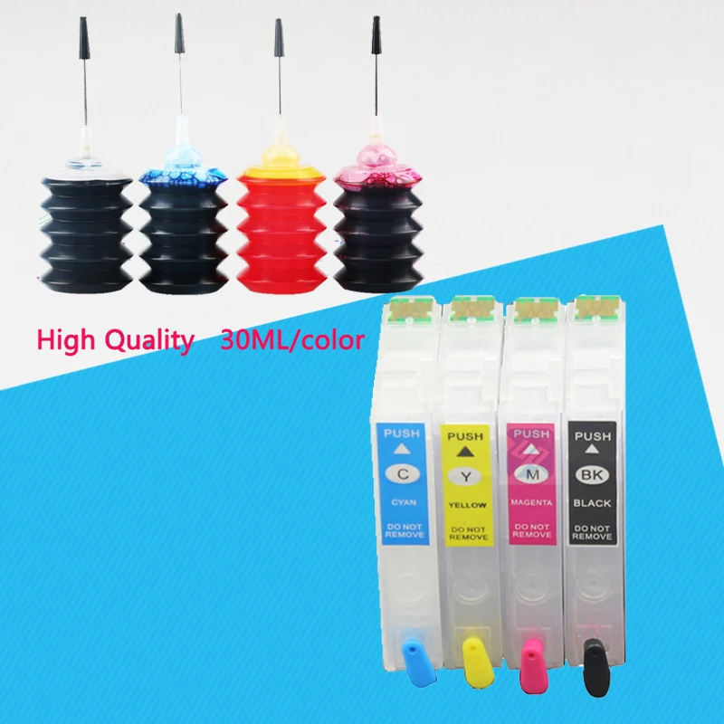 T2991 29XL refill ink  for Epson XP-245 XP-247 XP-342 XP-345 XP-442 XP-445 XP-332 refillable ink cartridge with auto reset chip