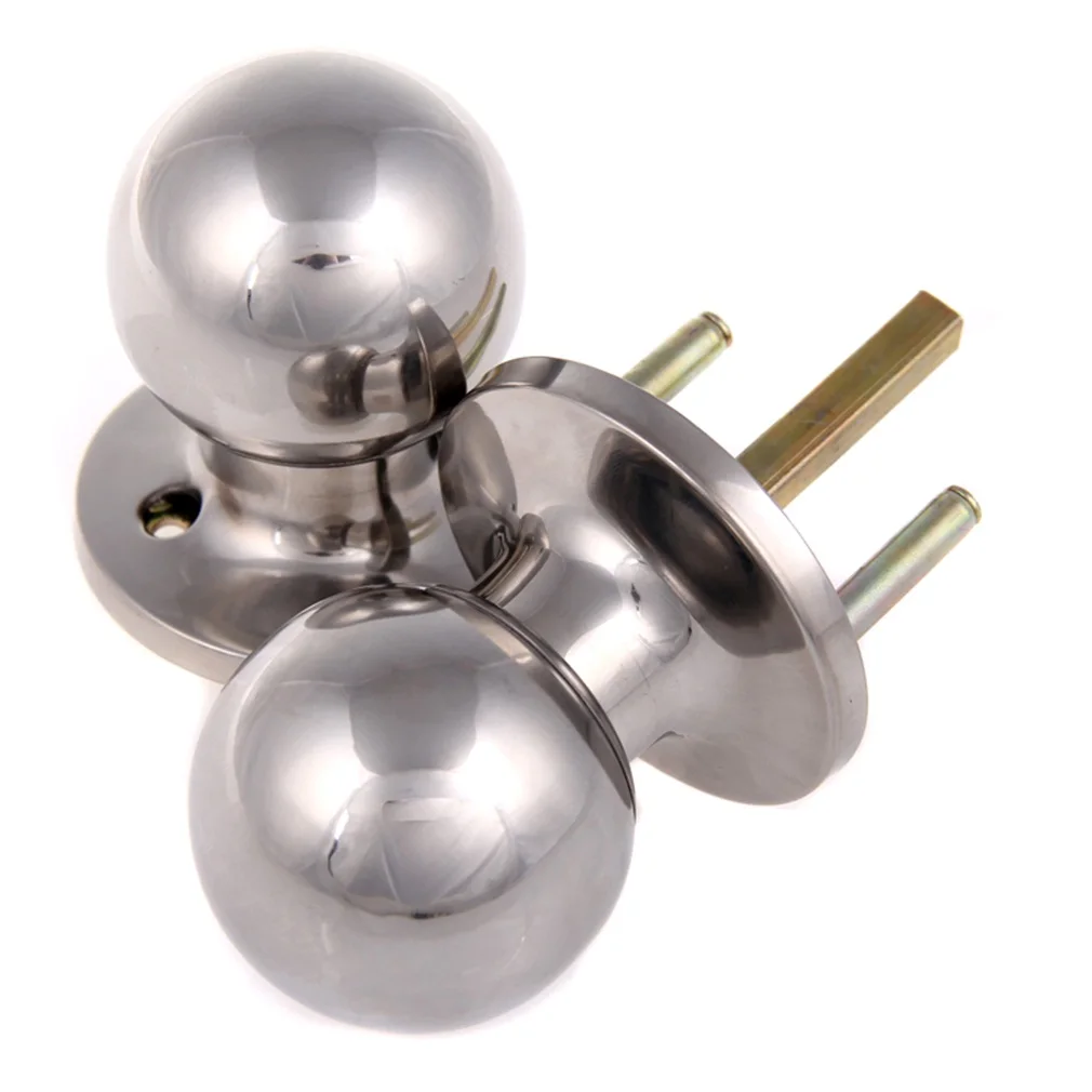 High-grade Door Handle Knob Durable Spherical Latch Round Ball Entry ...