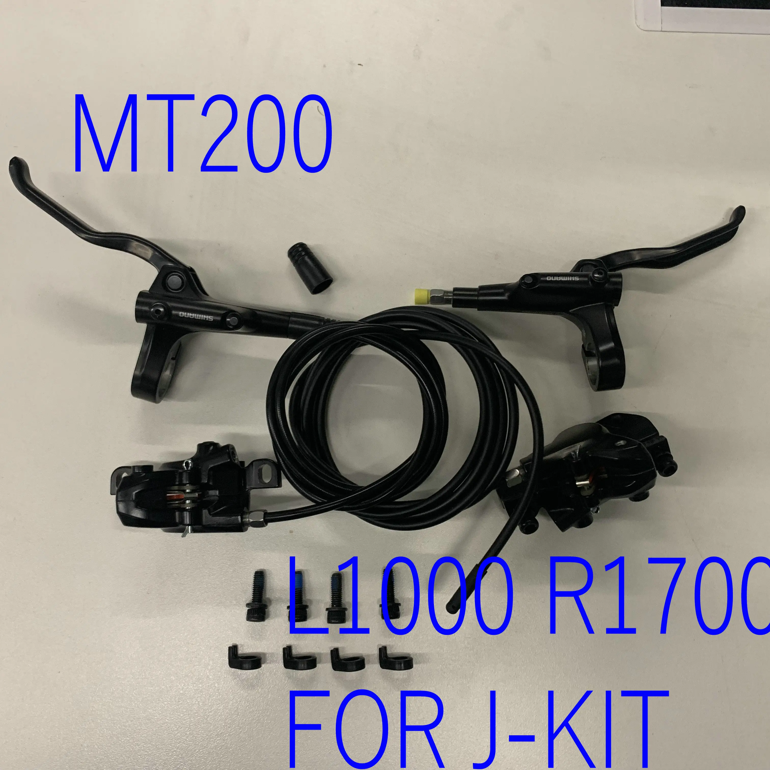 SHIMANO MT200 200 m365 MT200 MTB Гидравлический дисковый тормоз комплект передний и задний черный ALTUS m355 m395 m396