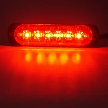 

Parts LED Light Accessories Waterproof Replacement Car Truck Red Flash