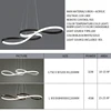 Modern Kitchen Island Pendant Lights Bar Table Dining Room Decor Hanging Lights Remote Dimming Kitchen Led Cord Pendant Lamp 5