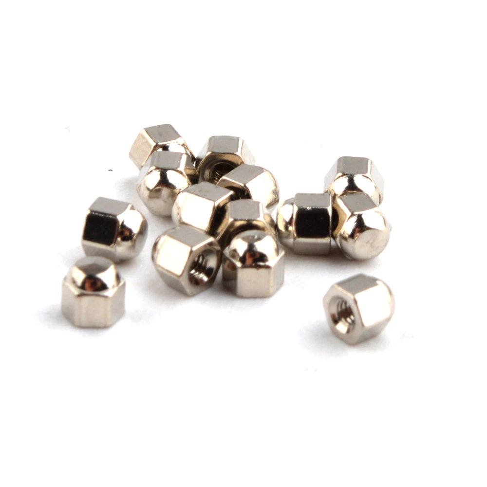 500pcs1.2/1.4mm Nut Eyeglasses Glasses Spectacles Repair Screw Nuts Hex nutEyewear Accessories