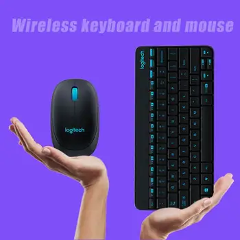 

Logitech MK245 USB Nano Wireless Mini Gaming Keyboard Set 1000DPI Ergonomic Mouse Combos Set for Home Office Notebook Laptop