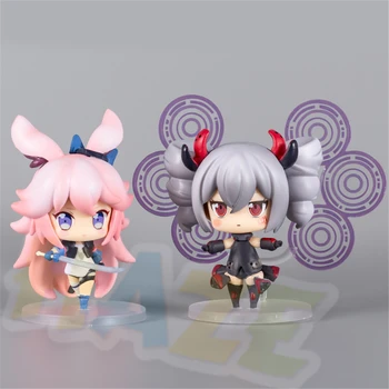 

2pcs/set Anime Honkai Impact 3 Yae Sakura Bronya Zaych Figure Toys Model Collection In box 10cm