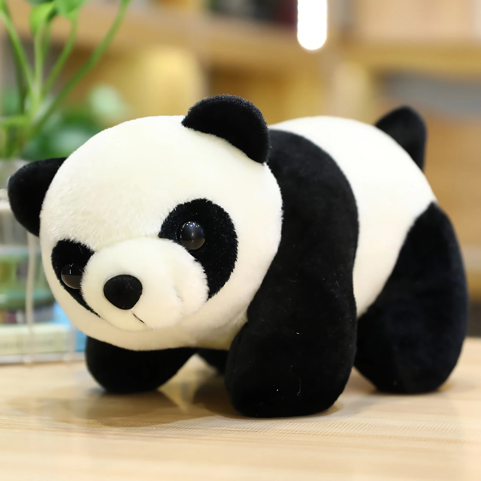 かわいいパンダシロクマアシカぬいぐるみソフトぬいぐるみかわいい黒 白クマぬいぐるみ人形の家の装飾子供のギフト24センチメートル28センチメートル Null Aliexpress