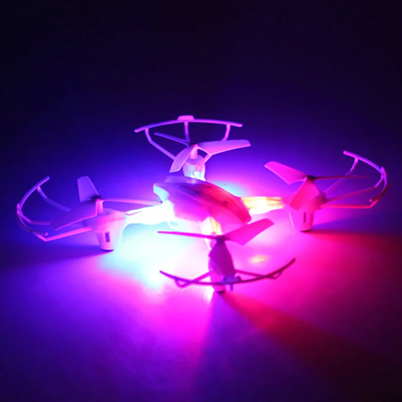 

Cool Light Children's Toy Four-axis Aircraft Drone for Beginners Shatterproof Charging Remote Control Helicopter Headless Mode