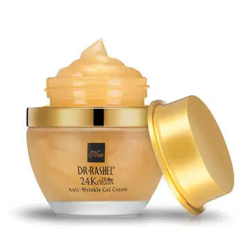

50ml 24 Gold Collagen Anti-Wrinkle Facial Cream Shrink Pores Anti-Wrinkle Firming Moisturizing Brighten Skin Color Oil Control