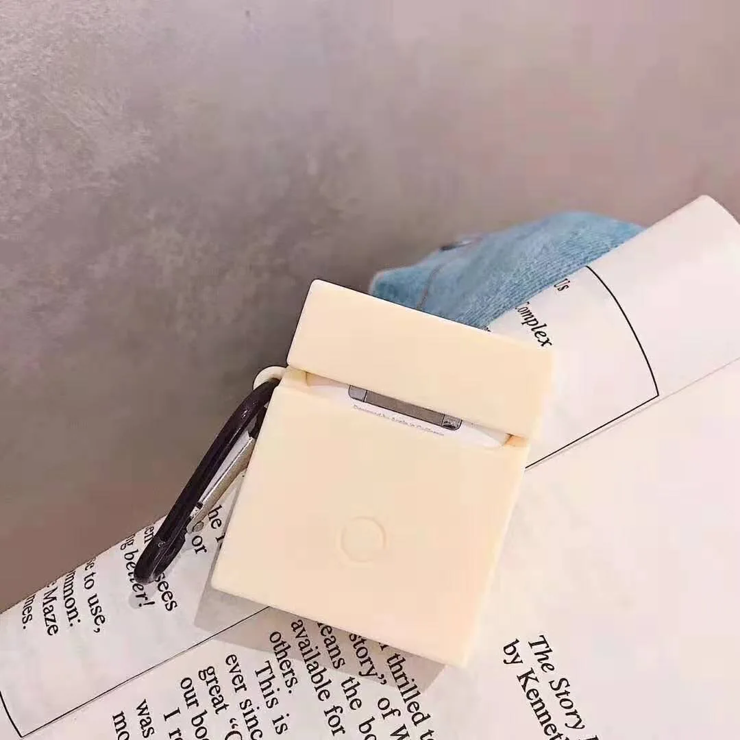 Применимо в китайском стиле сигареты чехол AirPods Защитный чехол Творческий Apple 2 поколения Bluetooth гарнитура для Беспроводной гарнитура силикагель шат