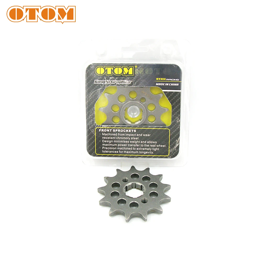 OTOM мотоцикл 13 т Передняя цепная Звездочка двигателя для ZONGSHEN 250CC KAYO T6 K6 ZS250GY-3 4 клапана части двигателя CB125-250