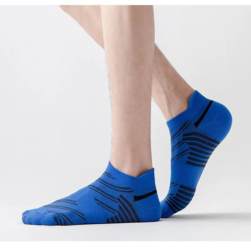 Sport Running Socks Men/Women Outdoor Athletic Cycling Cotton Thin Breathable Fitness Compression Short Low Cut Ankle Socks