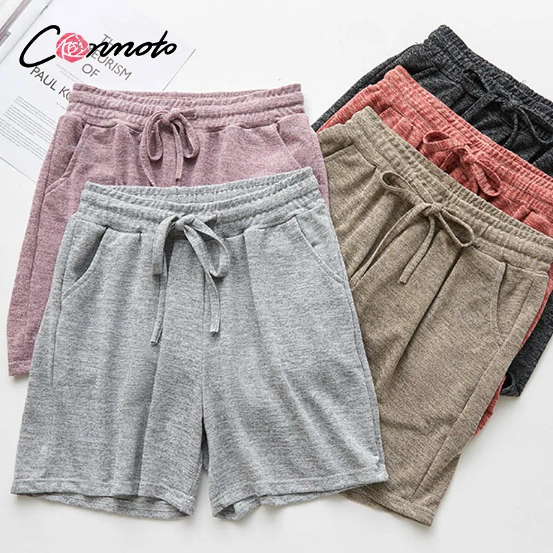 Conmoto повседневные летние пижамы для женщин с коротким рукавом 3 предмета