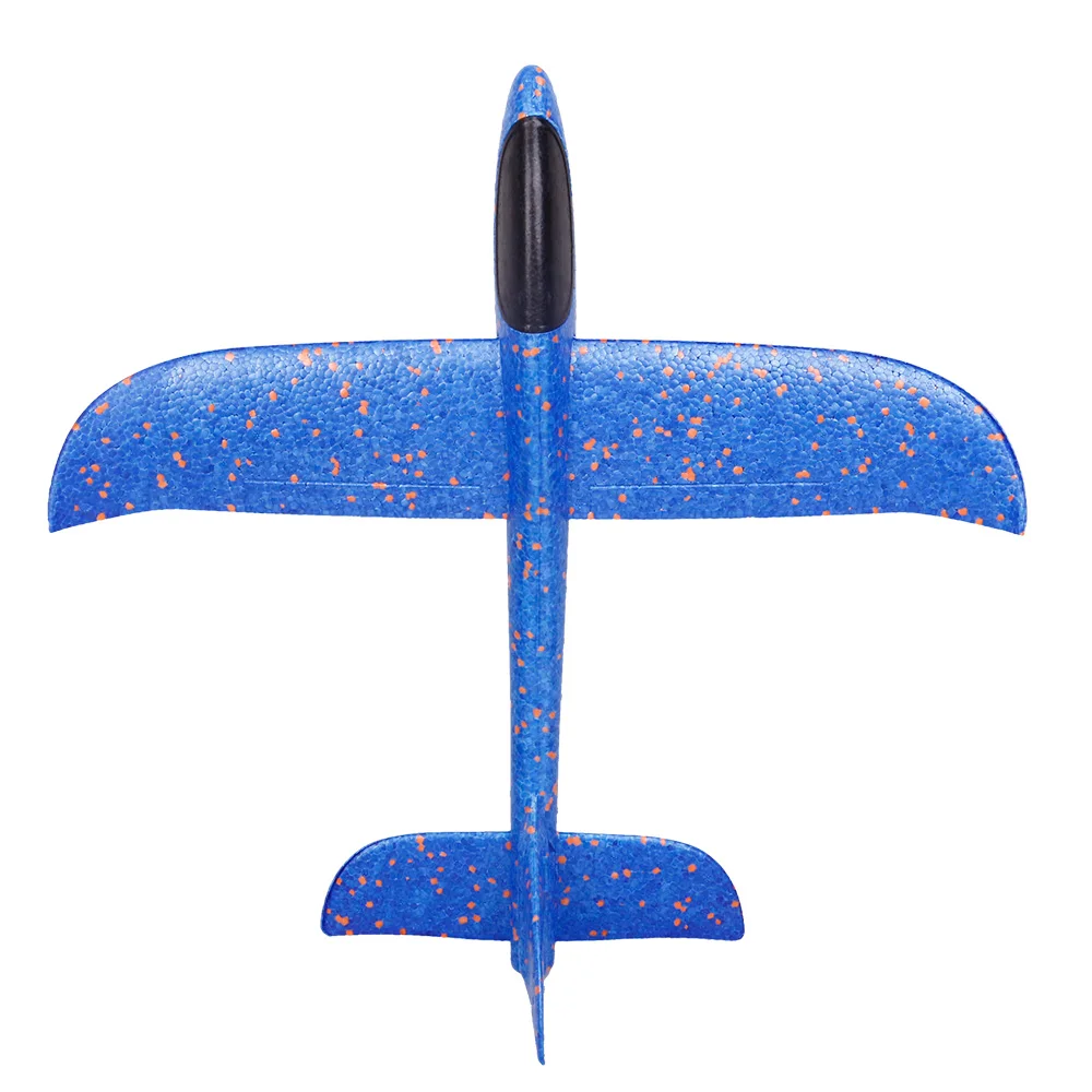 Hand throw airplane EPP Foam Outdoor Launch Glider Plane Kids Toys 48 cm Interesting Launch Throwing Inertial Model Gift funny