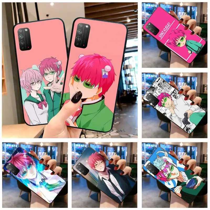 Чехол Saiki Kusuo no Psi Nan для телефона Huawei Honor 30 20 10 9 8 8x 8c v30 Lite view 7A pro | Мобильные телефоны
