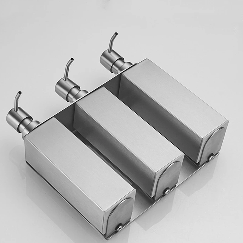 garrafa shower gel garrafa bomba de metal banheiro cozinha acessorios 04