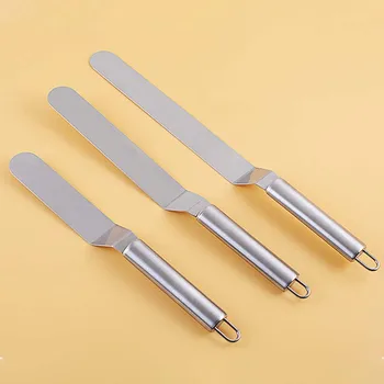 

Cake Decorating Tools Stainless Steel Baking & Pastry Tools Portable Cream Spatula Cake Butter Accessories Kitchen Gadgets