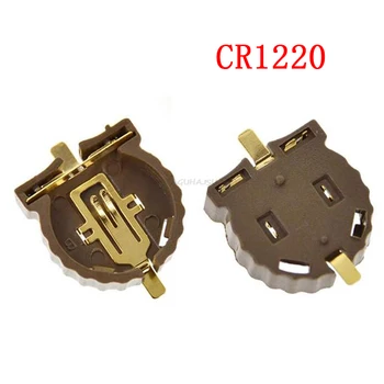 

10pcs Computer Button 3V Battery Holder Conntor Socket Case CR1220 CR-1220